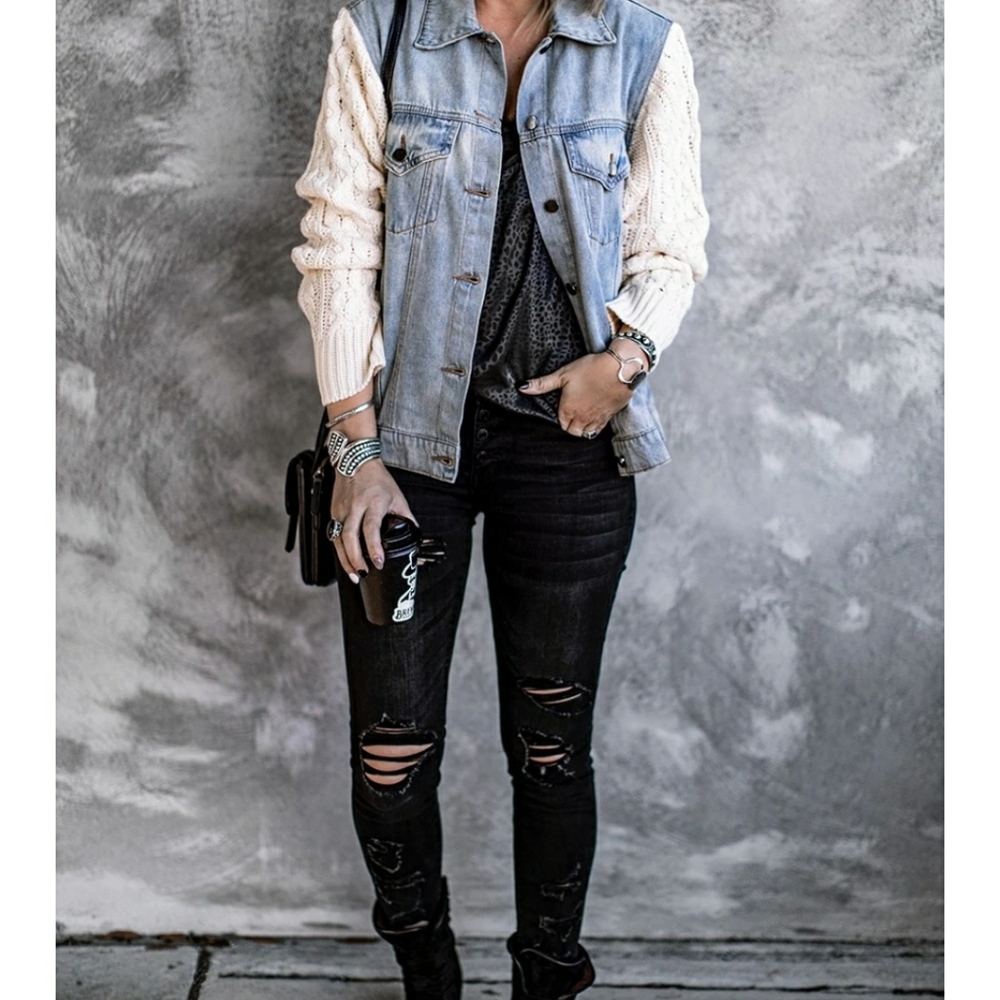 Live Free Jean Jacket